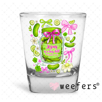 UV DTF Decal - Later Gator Shot Glass Heavy Base Weefers
