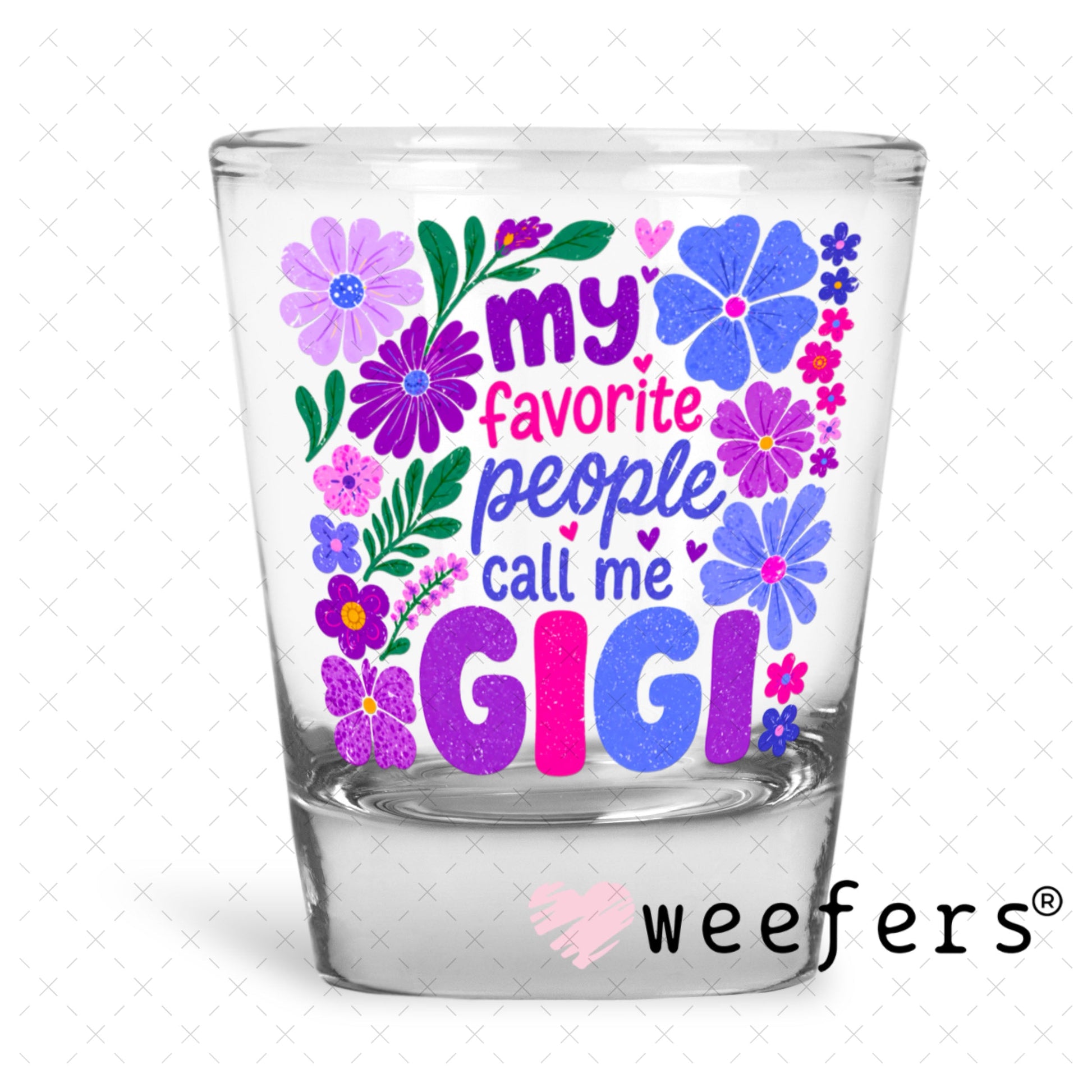 UV DTF Decal - Later Gator Shot Glass Heavy Base Weefers