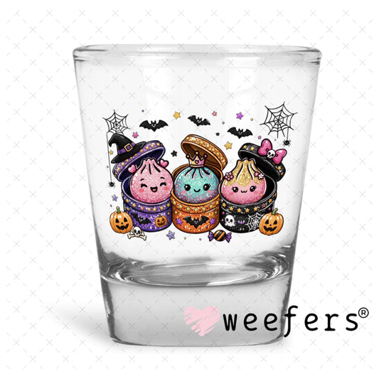 UV DTF Decal - Halloween Dumplings Shot Glass Heavy Base Weefers