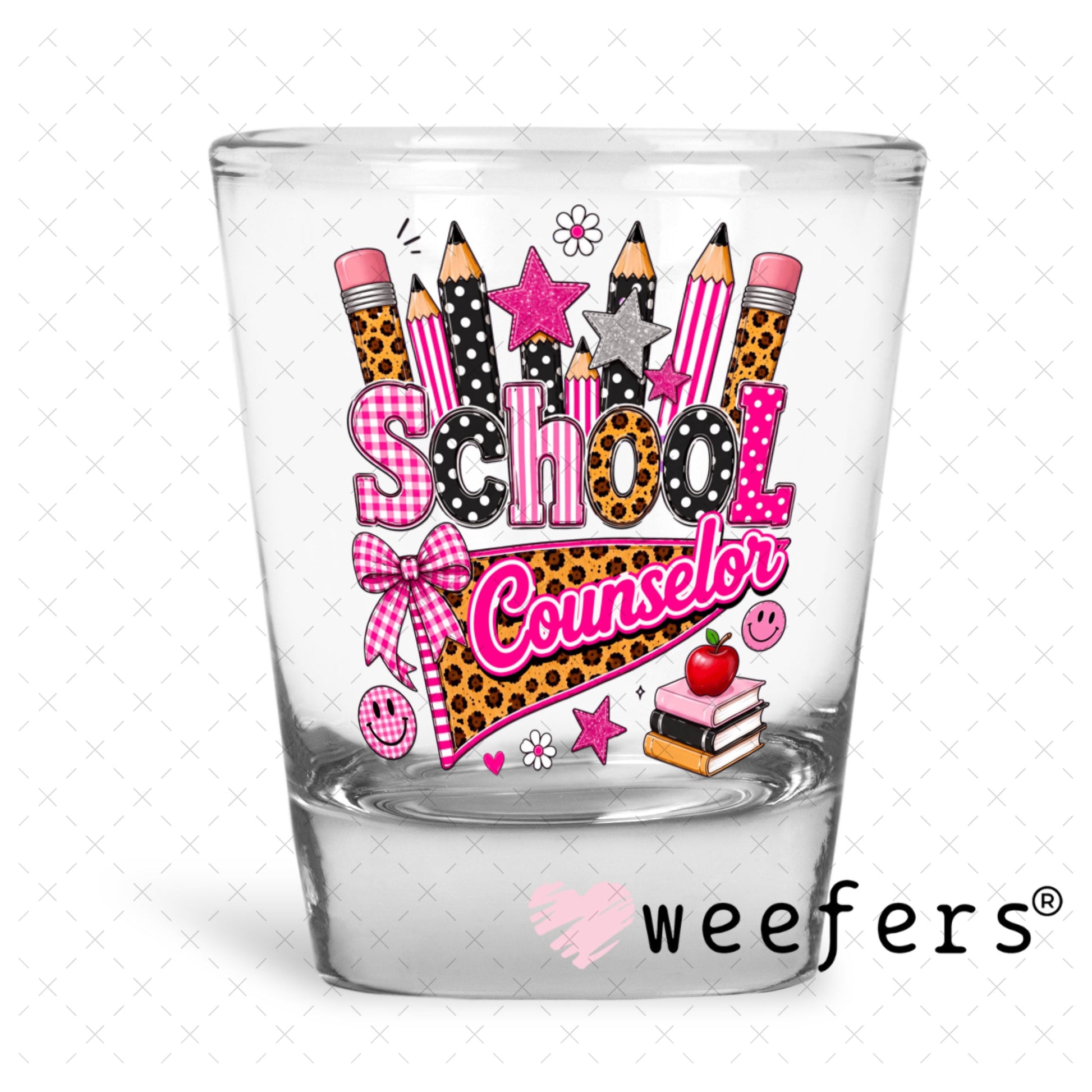 UV DTF Decal - Later Gator Shot Glass Heavy Base Weefers