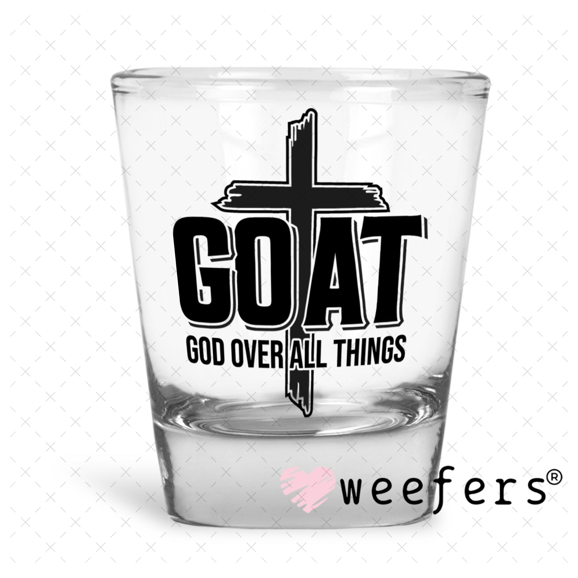 UV DTF Decal - Later Gator Shot Glass Heavy Base Weefers