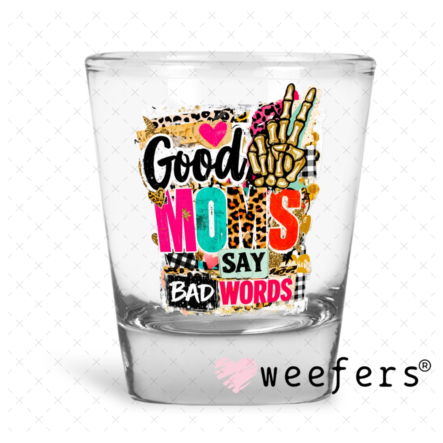 UV DTF Decal - Later Gator Shot Glass Heavy Base Weefers