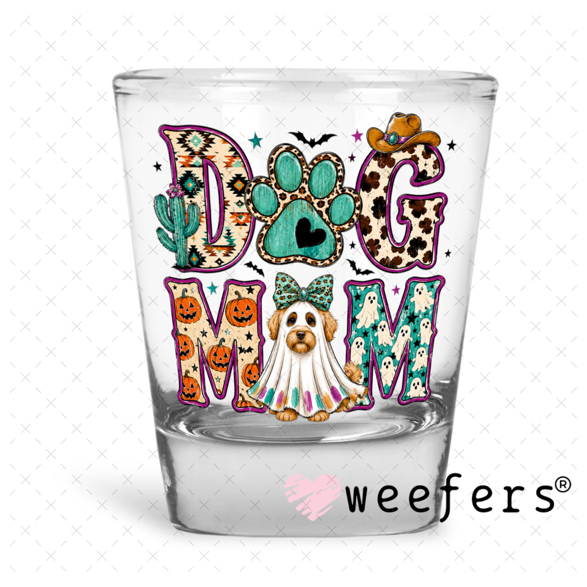 UV DTF Decal - Later Gator Shot Glass Heavy Base Weefers