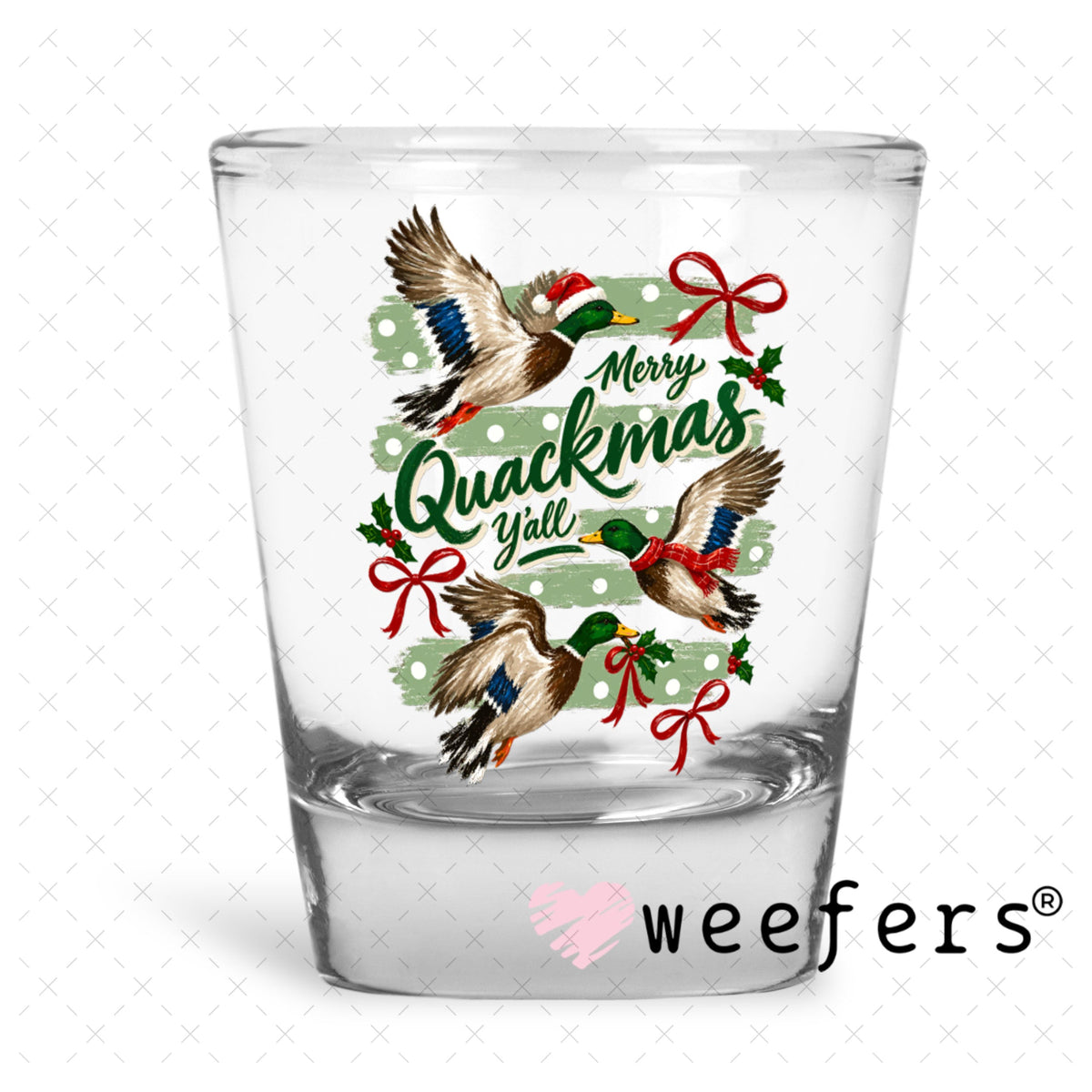 UV DTF Decal - Later Gator Shot Glass Heavy Base Weefers