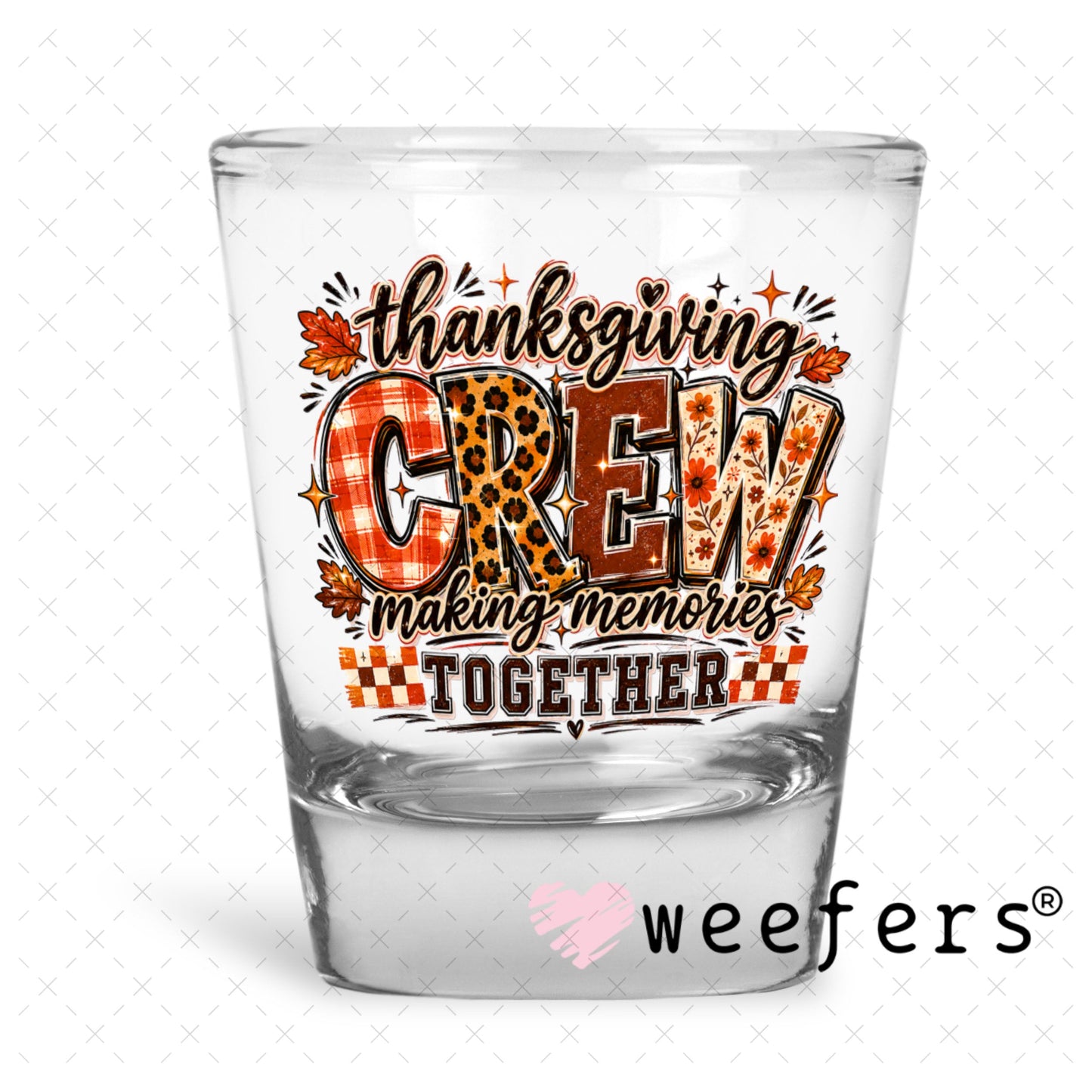 UV DTF Decal - Later Gator Shot Glass Heavy Base Weefers
