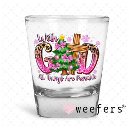 UV DTF Decal - Later Gator Shot Glass Heavy Base Weefers