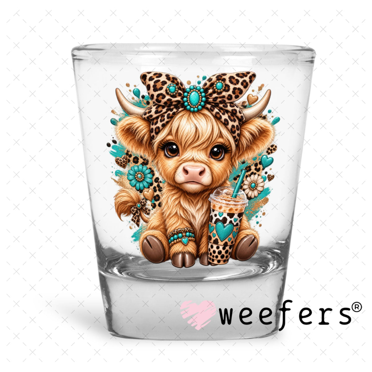 UV DTF Decal - Later Gator Shot Glass Heavy Base Weefers