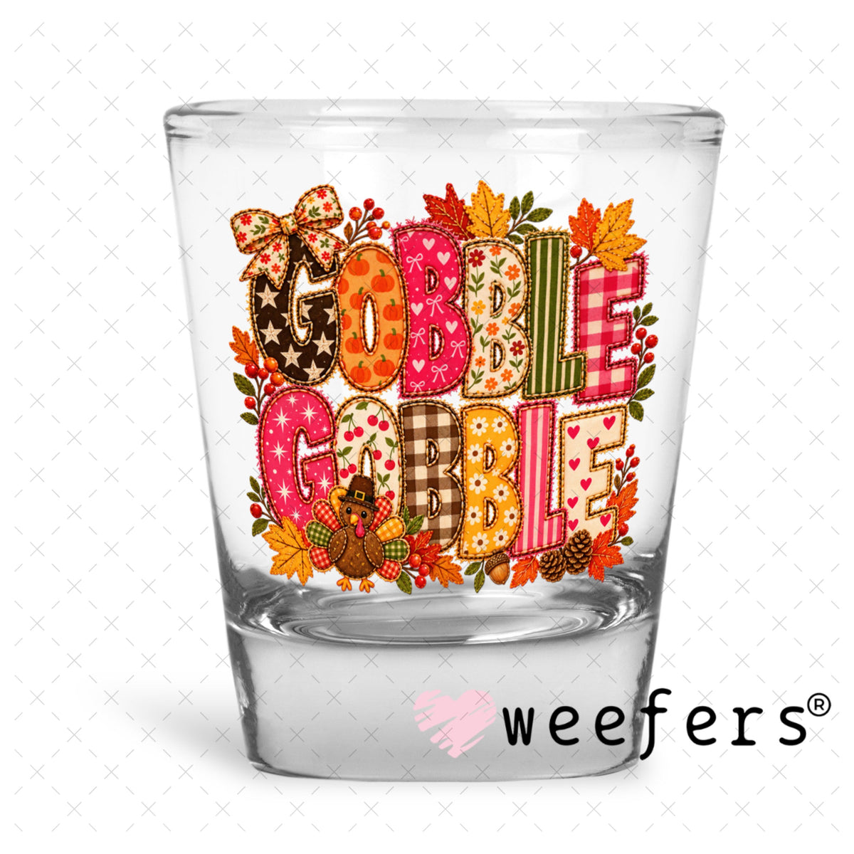 UV DTF Decal - Later Gator Shot Glass Heavy Base Weefers