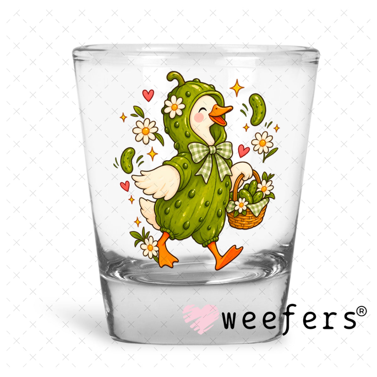 UV DTF Decal - Later Gator Shot Glass Heavy Base Weefers