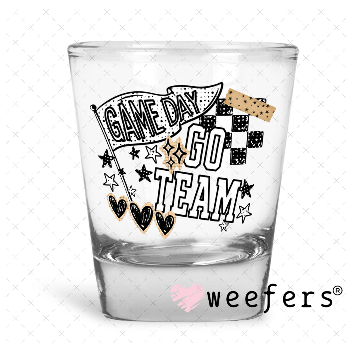 UV DTF Decal - Later Gator Shot Glass Heavy Base Weefers