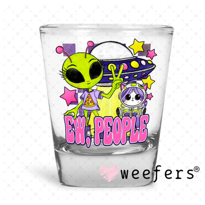 UV DTF Decal - Later Gator Shot Glass Heavy Base Weefers