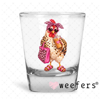 UV DTF Decal - Later Gator Shot Glass Heavy Base Weefers
