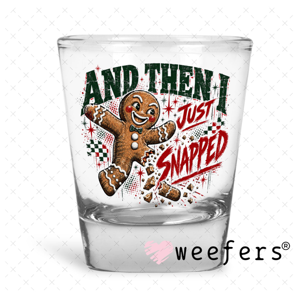 UV DTF Decal - Later Gator Shot Glass Heavy Base Weefers