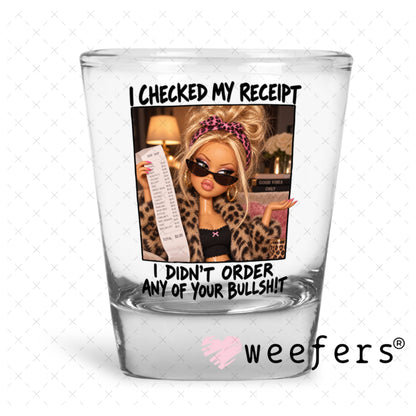 UV DTF Decal - Later Gator Shot Glass Heavy Base Weefers