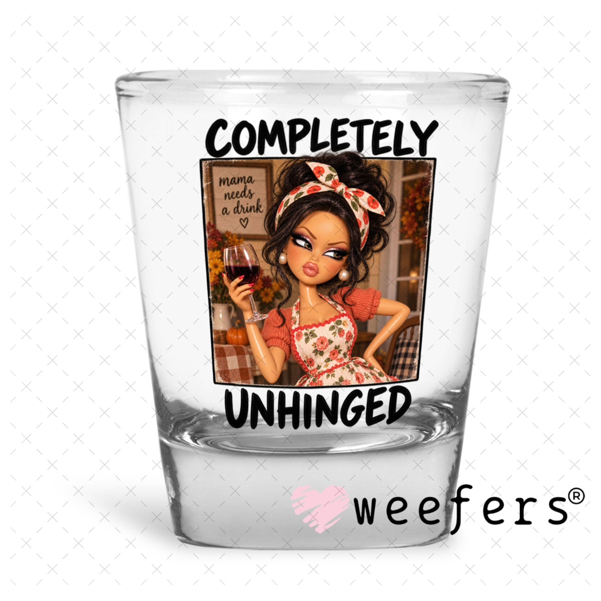 UV DTF Decal - Later Gator Shot Glass Heavy Base Weefers