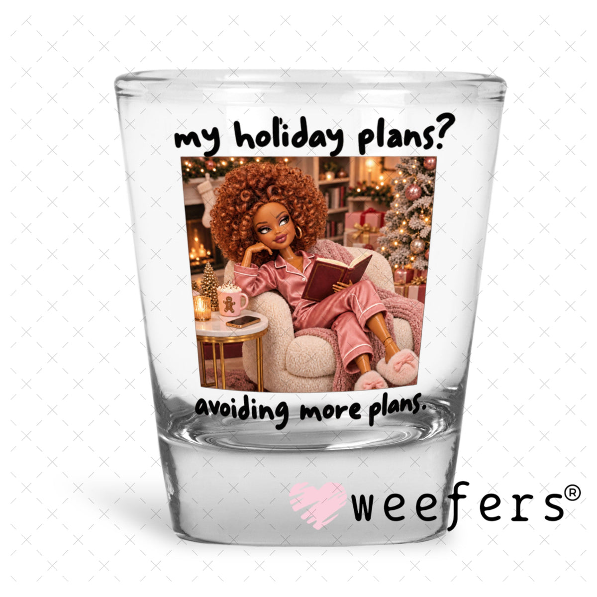 UV DTF Decal - Later Gator Shot Glass Heavy Base Weefers