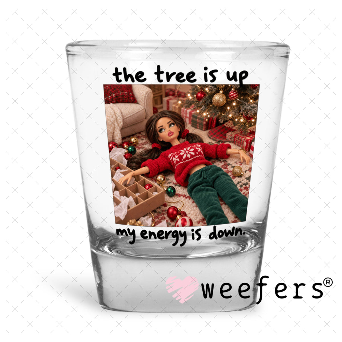 UV DTF Decal - Later Gator Shot Glass Heavy Base Weefers