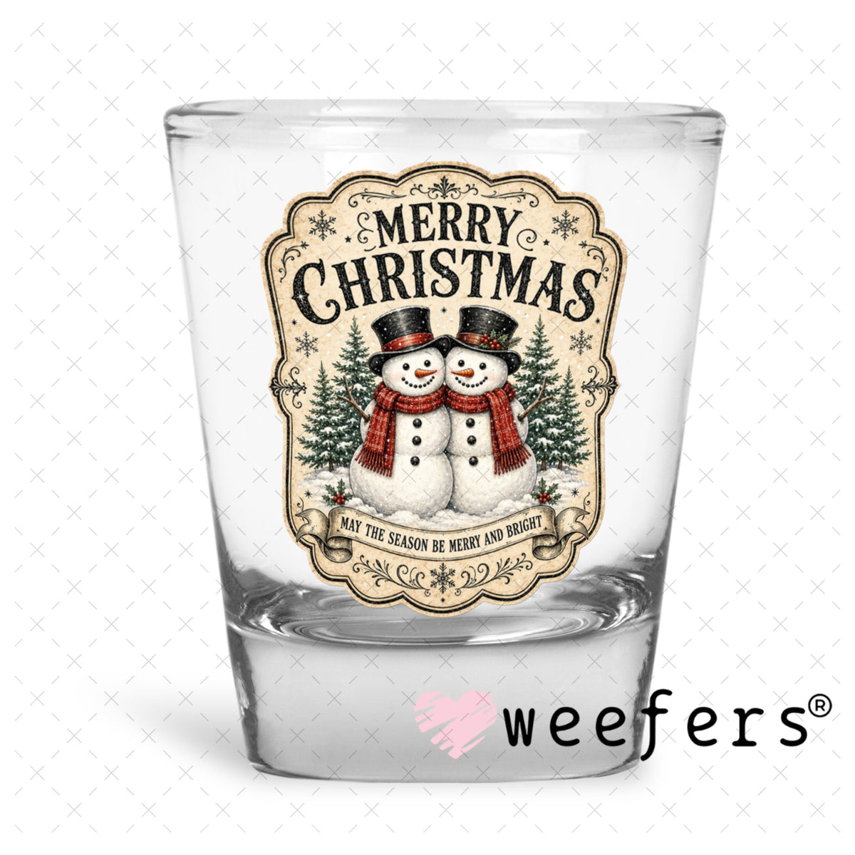 UV DTF Decal - Later Gator Shot Glass Heavy Base Weefers