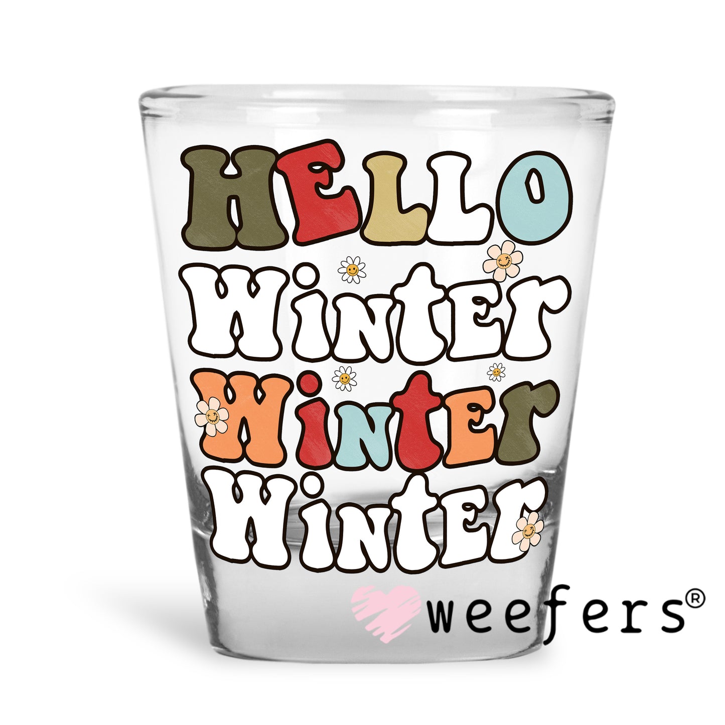 Hello Winter Winter Winter UV DTF Decal - Weefers