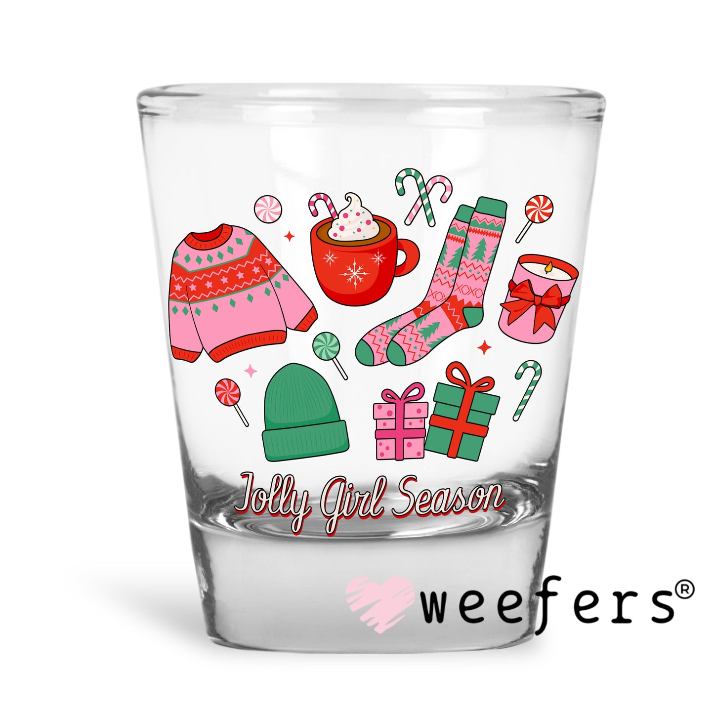 Jolly Girl Season UV DTF Decal - Weefers