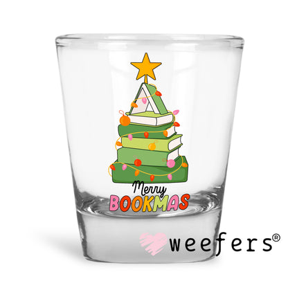 Merry Bookmas Christmas Book Lover UV DTF Decal - Weefers