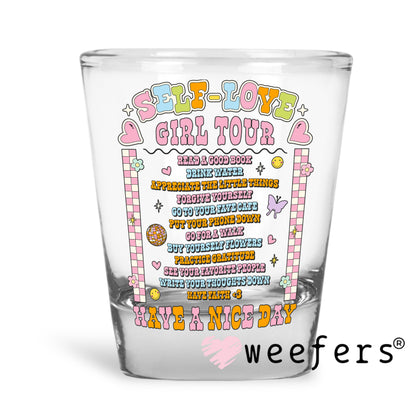 Self Love Girl Tour UV DTF Decal - Weefers