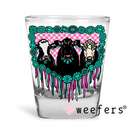 Fringe Cow Friends Western UV DTF Decal - Weefers