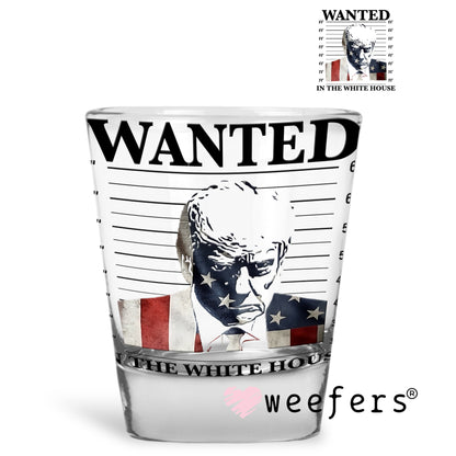 Wanted Trump Mug Shot in the White House UV DTF Decal - Weefers