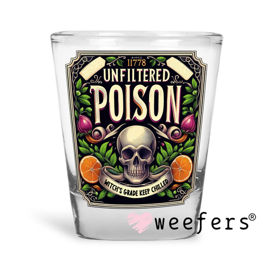 Unfiltered Halloween UV DTF Decal - Weefers