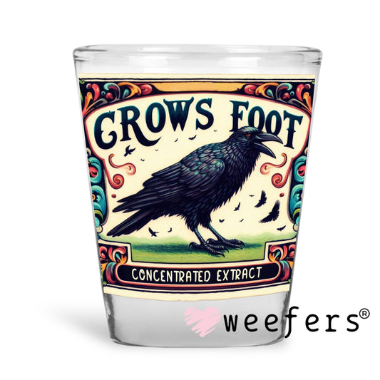 Crow's Foot Colorful Halloween UV DTF Decal - Weefers