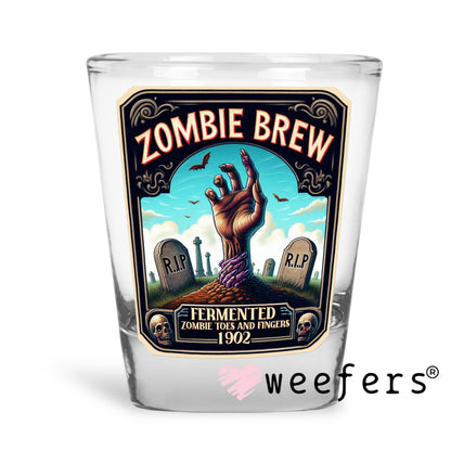 Zombie Brew Halloween UV DTF Decal - Weefers