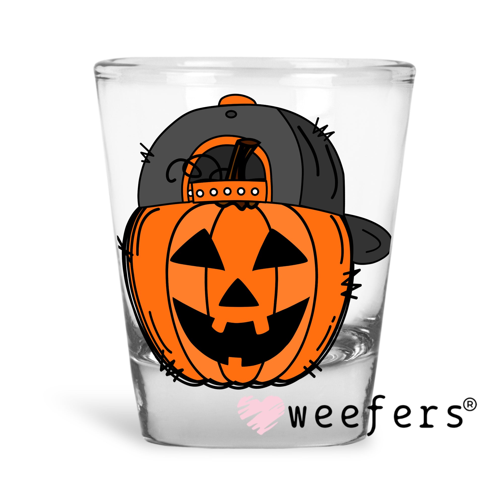 Pumpkin Hat Halloween UV DTF Decal - Weefers