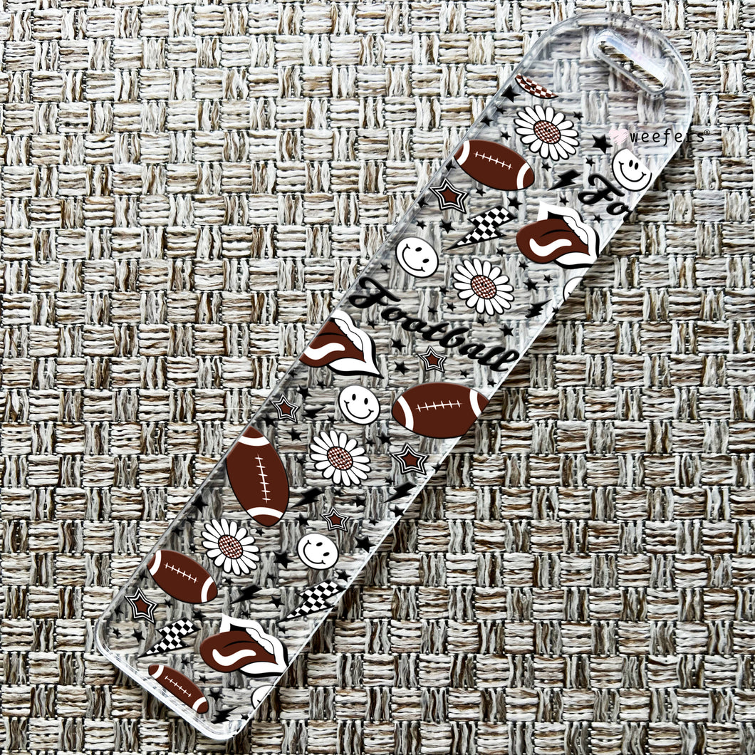 Football Bookmark UV DTF Decal - Weefers