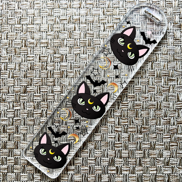 Lunar Cats Bookmark UV DTF Decal - Weefers