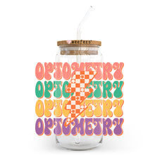 Load image into Gallery viewer, a jar with a straw in it with a checkerboard pattern

