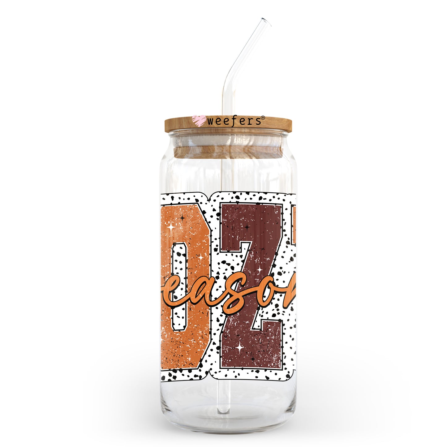 Cozy Season 20oz Libbey Glass Can, 34oz Hip Sip, 40oz Tumbler, 24oz Cold Cup UV DTF or Sublimation Decal Transfer - Weefers