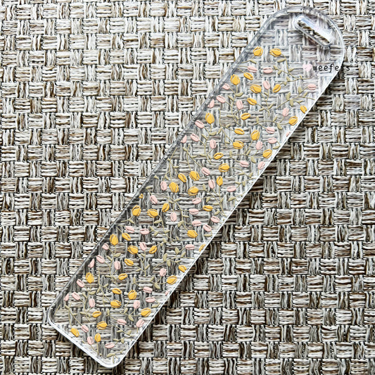 Tulips Bookmark UV DTF Decal - Weefers