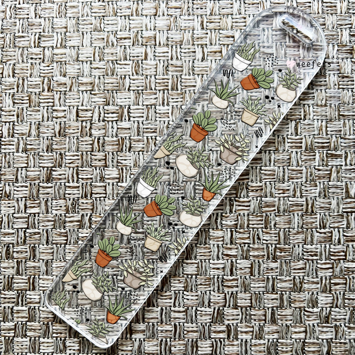 Plant Lover Bookmark UV DTF Decal - Weefers