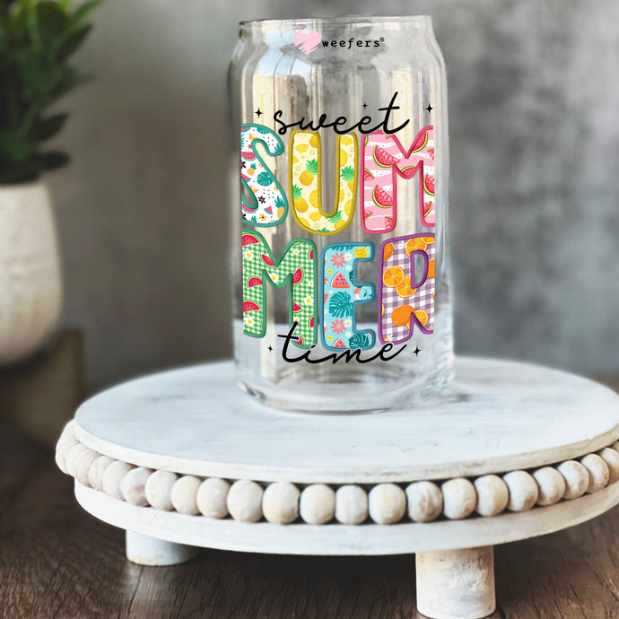 a glass jar with the words sweet mom on it
