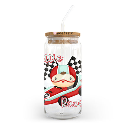 Little Racer 20oz Libbey Glass Can UV DTF or Sublimation Decal - Weefers