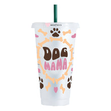 Load image into Gallery viewer, Dog Mama Paws and Bones 24oz UV-DTF Cold Cup Wrap - Ready to apply Wrap
