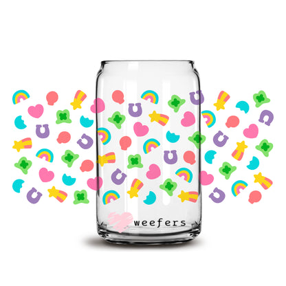 Lucky Charms Libbey Glass Can Wrap UV DTF Sublimation Transfers - Weefers