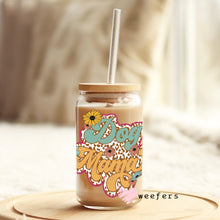 Load image into Gallery viewer, Retro Dog Mama Libbey Glass Can Wrap UV-DTF Sublimation Transfers
