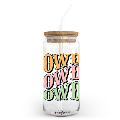 Retro Howdy Howdy Howdy 20oz Libbey Glass Can, 34oz Hip Sip, 40oz Tumbler UV DTF or Sublimation Decal Transfer - Weefers