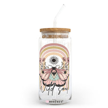 Load image into Gallery viewer, Wild Soul Butterfly 20oz Libbey Glass Can UV-DTF or Sublimation Wrap - Decal
