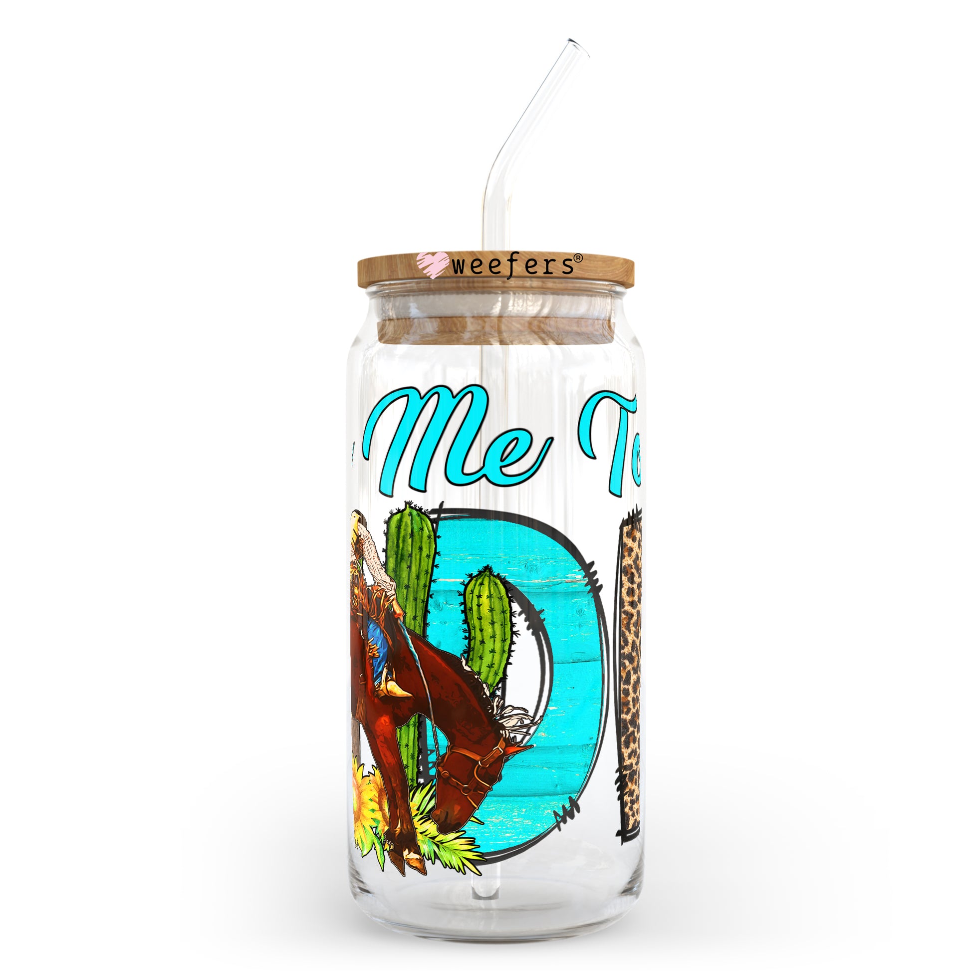 Take Me To The Rodeo 20oz Libbey Glass Can, 34oz Hip Sip, 40oz Tumbler UV DTF or Sublimation Decal Transfer - Weefers