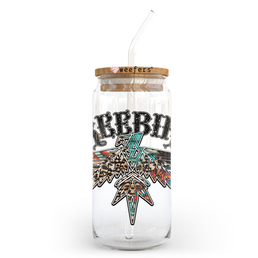 Freebird 20oz Libbey Glass Can UV DTF or Sublimation Wrap - Decal Transfer - Weefers