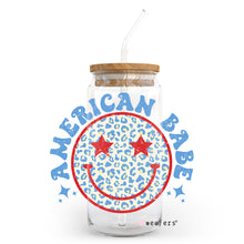 Load image into Gallery viewer, American Babe 20oz Libbey Glass Can UV-DTF or Sublimation Wrap - Decal

