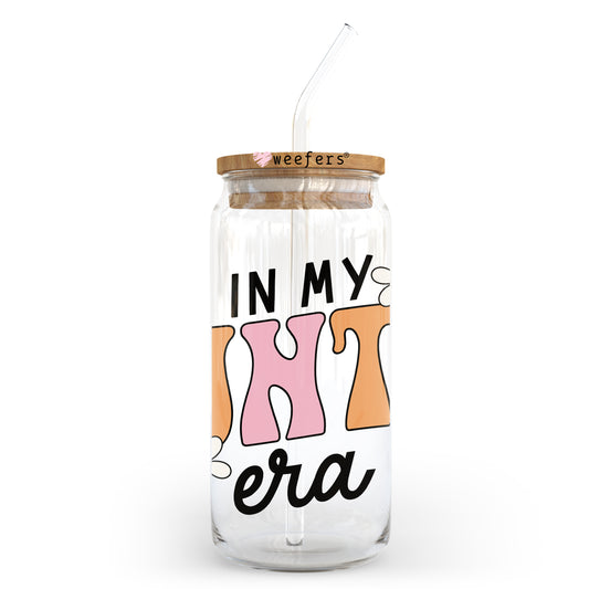 In My Auntie Era 20oz Libbey Glass Can UV DTF or Sublimation Wrap - Decal Weefers