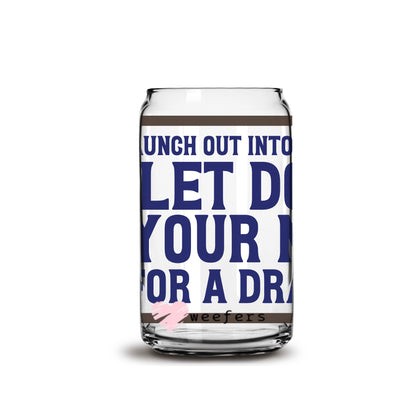 Luke 5:4 16oz Libbey Glass Can UV DTF or Sublimation Wrap - Decal - Weefers